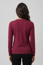 Blusa Feminina Manga Longa em Tricô com Cashmere