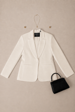 Blazer Feminino Acinturado de Alfaiataria Viena
