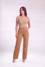 Calça Feminina Wide Leg Viscose e Poliamida