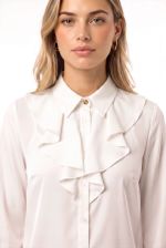 Camisa Fluida com Jabô