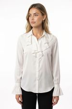 Camisa Fluida com Jabô