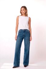 Calça Feminina Jeans Wide Leg