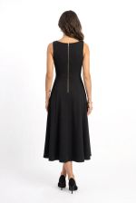 Vestido Midi Em Crepe