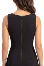 Vestido Midi Em Crepe