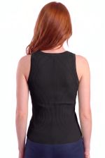 Blusa Regata em Malha Retilínea