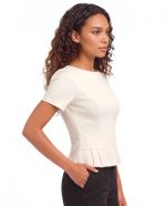 Blusa Forrada Manga Curta