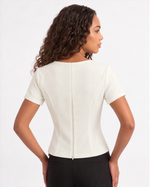 Blusa Forrada Manga Curta