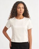 Blusa Forrada Manga Curta