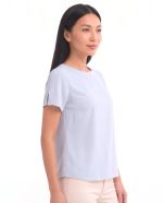 Blusa Manga curta com fenda
