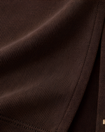 Vestido Midi em Malha de Viscose Canelada