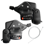 Alavanca de Câmbio Passador Rapid-Fire Rad7 3x8V Bicicleta