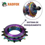 Roda Livre Esferada 18D Catraca Camaleão catraca livre bike