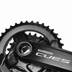 Pedivela Shimano Cues 2v 36-22 Dentes 175mm Ponta Quadrada