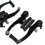 Freio V-Brake Promax Alumínio Preto dianteiro e traseiro mtb