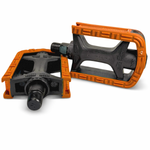 Par Pedal Bike Export Rosca Grossa 9/16 Retrô Preto Marrom