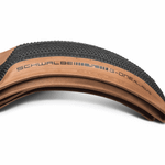 Pneu Schwalbe 28x1.70 G-one R Evo Tl Easy Addix Preto Faixa Marrom 