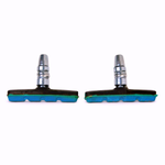 Sapata pastilha De Freio V-brake Allen Gts Azul E Preta Par 