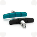 Sapata pastilha De Freio V-brake Allen Gts Azul E Preta Par 