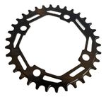 Coroa única pedivela bcd 104mm 12v 34 dentes tipo shimano