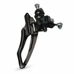 Câmbio Dianteiro Yamada 3v Puxa por Baixo Preto Para Bike 