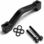 Adaptador Freio A Disco 180mm Dianteiro Traseiro Preto Bike