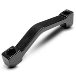 Adaptador Freio A Disco 180mm Dianteiro Traseiro Preto Bike