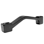 Adaptador Freio A Disco 180mm Dianteiro Traseiro Preto Bike