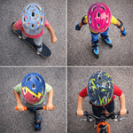 Capacete Bike Infantil 52-56cm Ajustável Ciclismo 2-5 anos