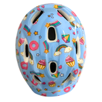 Capacete Bike Infantil 52-56cm Ajustável Ciclismo 2-5 anos