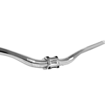 Guidão Curvo Alto Voador Bike 720mm 31.8 Cromado RadFox