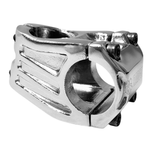 Suporte De Guidão Bike Mesa Cromada Curta Montadinha Aro 26/29
