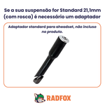Suporte De Guidão Bike Mesa Cromada Curta Montadinha Aro 26/29