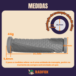 Manopla Bike RadFox Urban Grip 115mm Borracha Cores