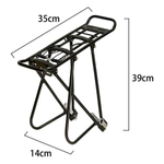 Bagageiro Universal Alum C/Suporte Placa 29 26 700 Freio A Disco