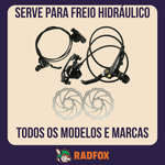 Alavanca Passador marcha 7 velocidades para freio hidráulico (lado direito)