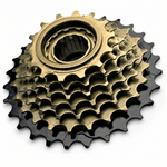 Roda Livre Catraca Bike 7v  Index Evolo Marrom 14-28