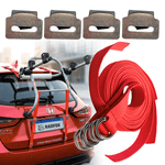 Conjunto de fitas presilhas p/ transbike 4 peças de fixação