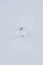 Anel Manhattan Safira Rosa