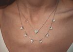Colar Adore Cascade Ilusion Diamante