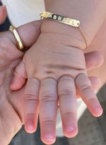 Pulseira Infantil Plaquinha 