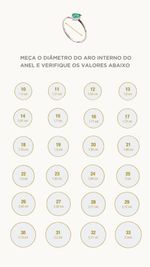 Anel Grace Esmeralda e Diamante