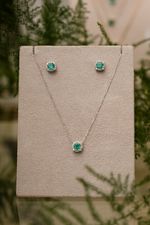 Colar Sweet Green Esmeralda