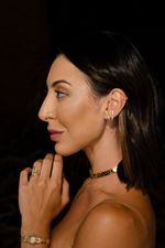 Brinco Amélia Prasiolita