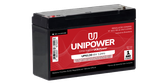 BATERIA UNIPOWER 6V 12AH F187 (UP6120) R