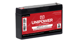 BATERIA UNIPOWER 6V 7,2AH (UP672) R