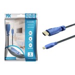 CABO HDMI 2.0 - 4K HDR 19P - 32AWG - 2M  X  MICRO HDMI