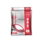 CABO PATCH INFO - PATCH CORD CAT6 FTP - 2M - VERMELHO