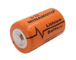 BATERIA NAO RECARREGAVEL LITIO 3,6V 1200MAH - 30mA - 80mA MAX-1/2AA - 14,5X25,5MM - C/ TOP ER14250 MINAMOTO