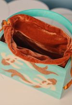 Bolsa Alexandra Ocre Perolado