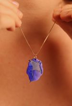Pingente Creuza Azul Índigo